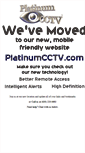 Mobile Screenshot of platinum-cctv.com