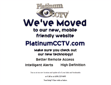 Tablet Screenshot of platinum-cctv.com